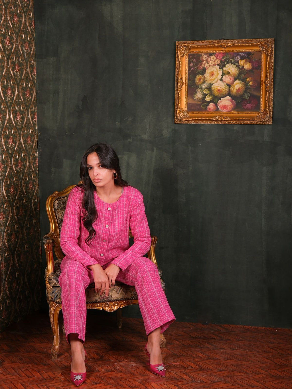 Blush Royale Tweed Set