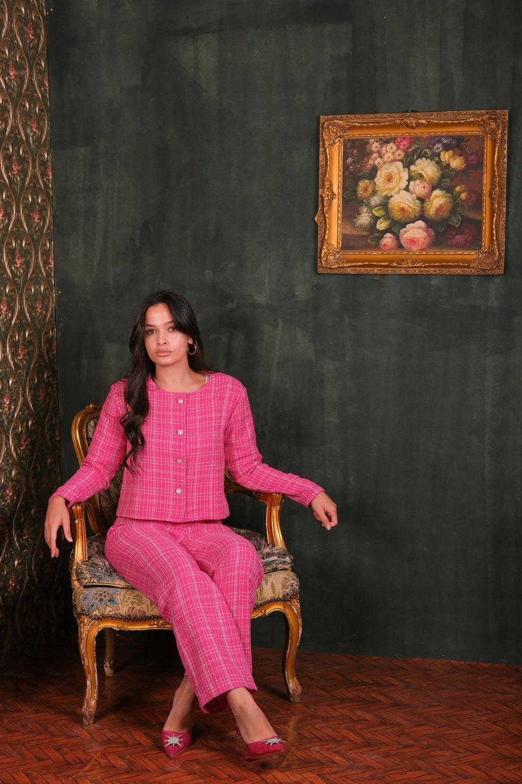 Blush Royale Tweed Set