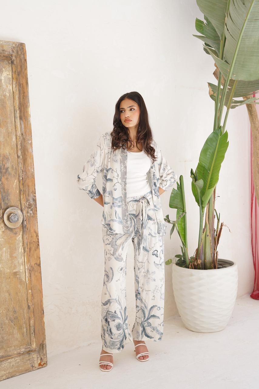 Armani Satin Print Set