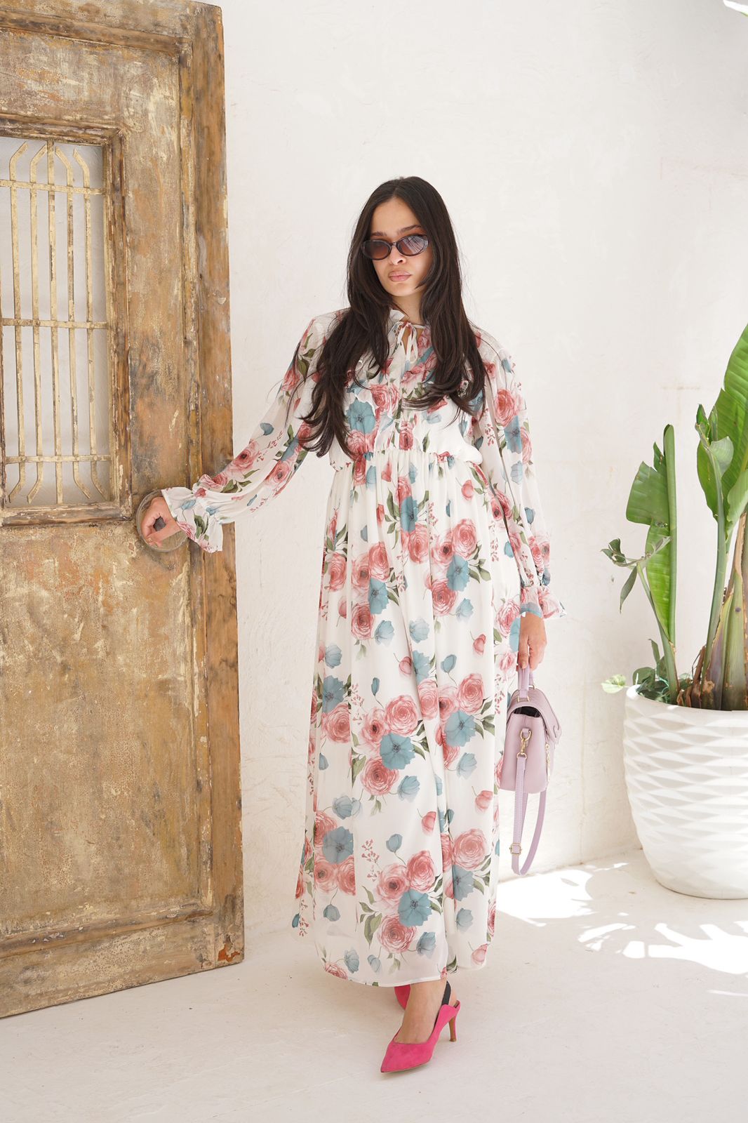 Chiffon Maxi Dress