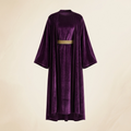 Royal Purple Gold Belt Ramadan Kaftan