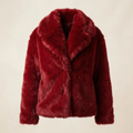 Wine red fur