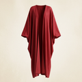 Deep Red Ramadan Kaftan