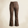 Snake leather pants