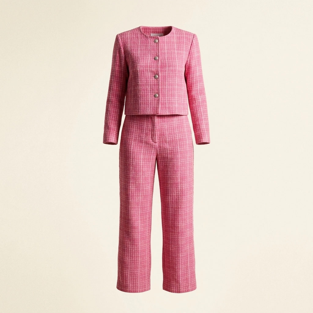 Blush Royale Tweed Set